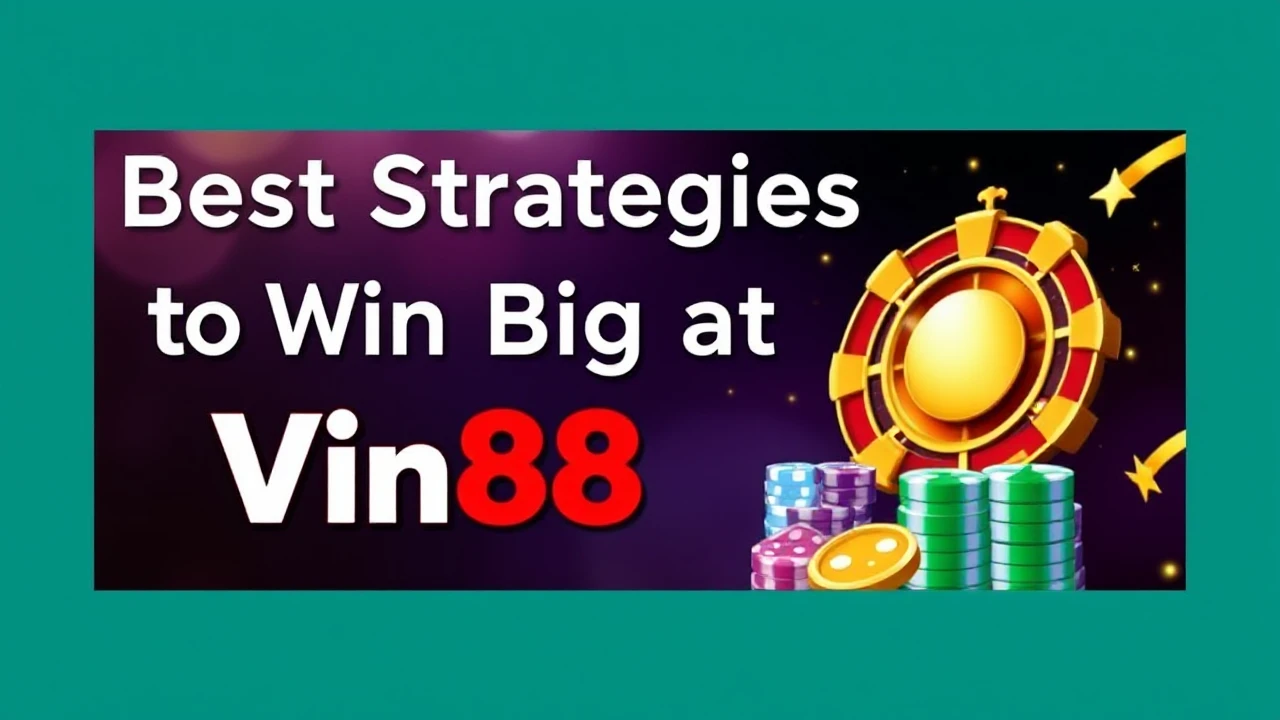 Best Strategies to Win Big at Vin88 Casino