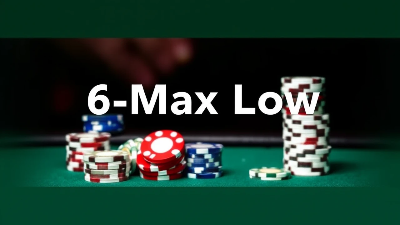 Playing 6-Max Low Limit Poker