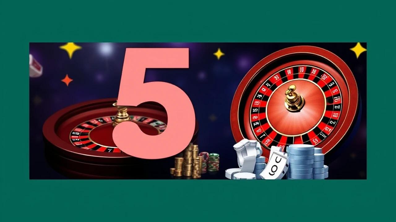 Top 5 Online Casino Games to Spice Up Your Gaming Experience