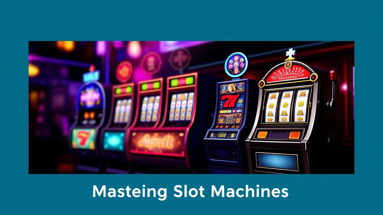 Mastering Slot Machines: Effective Tips for Casino Success