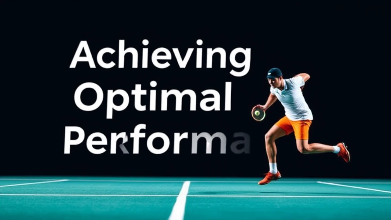 Achieving Optimal Performance: Psychological Strategies for Sports Professionals