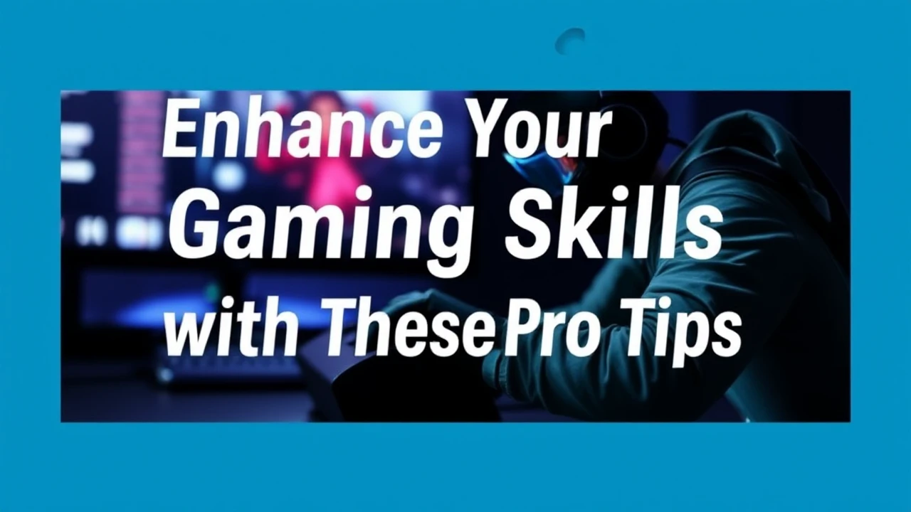 Enhance Your Gaming Skills with These Pro Tips