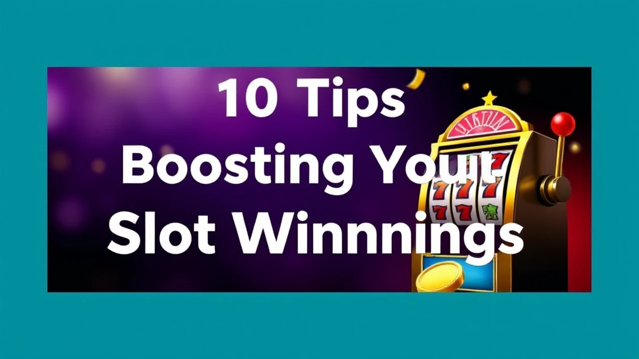 Best 10 Tips for Boosting Your Slot Winnings