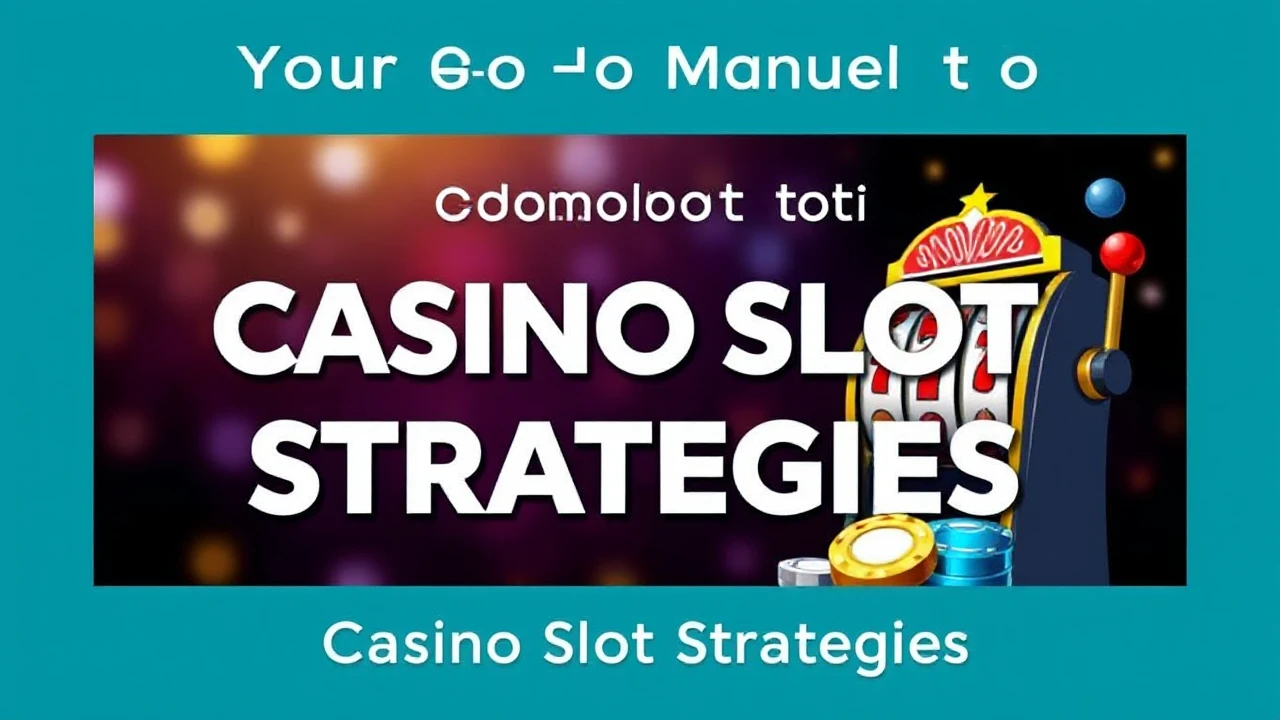 Your Go-To Manual to Casino Slot Strategies
