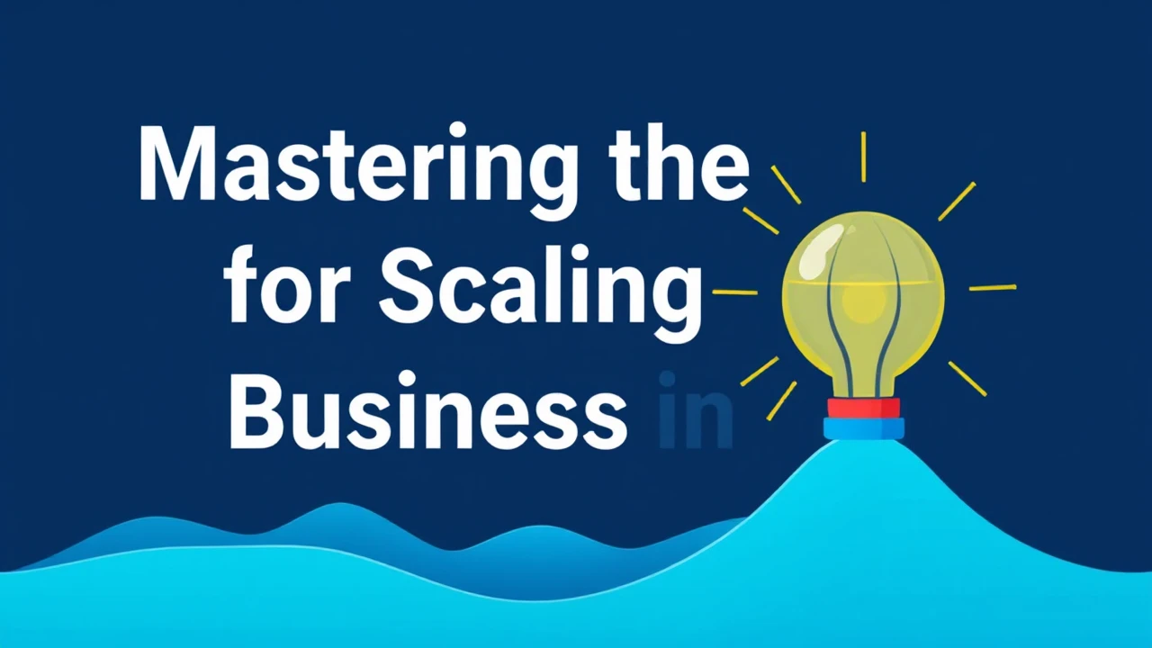 Mastering the Art for Scaling Your Business in 2022