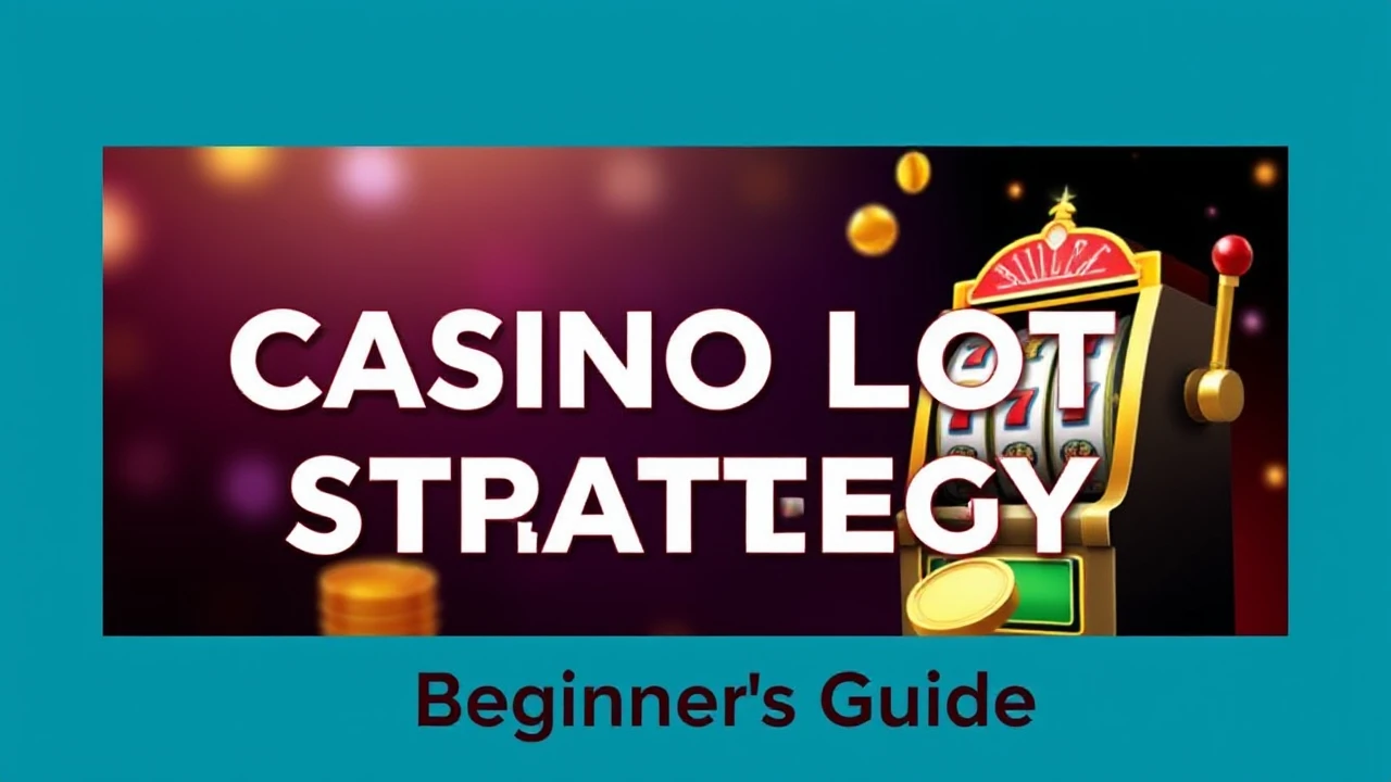Mastering the Art of Casino Slot Strategy: A Beginner's Guide