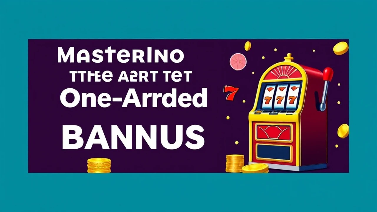 Mastering the Art of One-Armed Bandit Bonuses: Tips and Tricks to Optimize Your Winnings