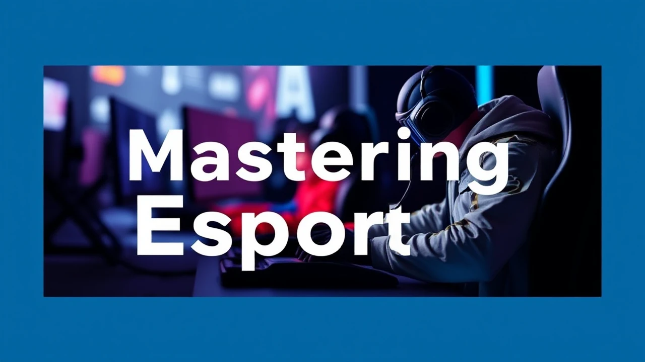 Mastering Esports: Novice's Guide to Competitive Gaming