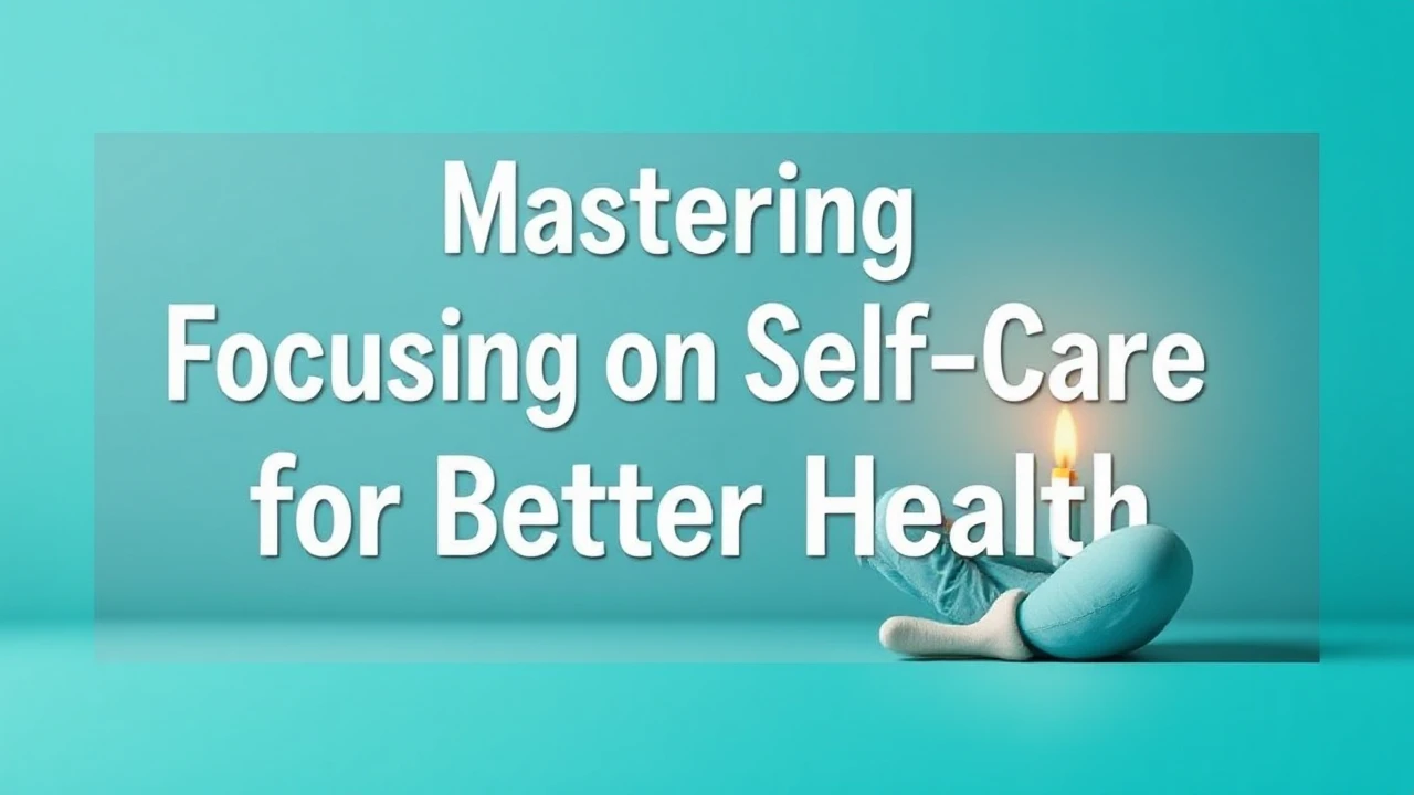 Mastering Focusing on Self-Care for Better Health