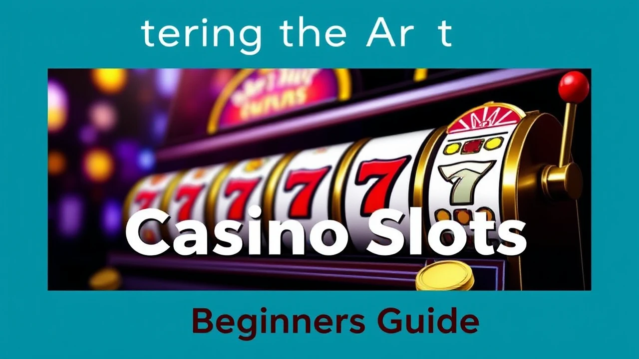 Mastering the Art of Casino Slots: A Beginner's Guide
