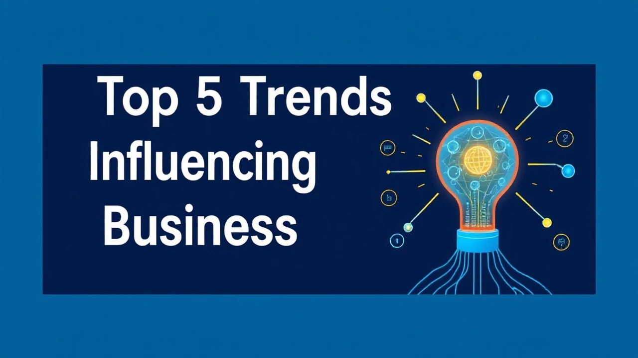 Unveiling the Top 5 Trends Influencing the Future of Business Innovation
