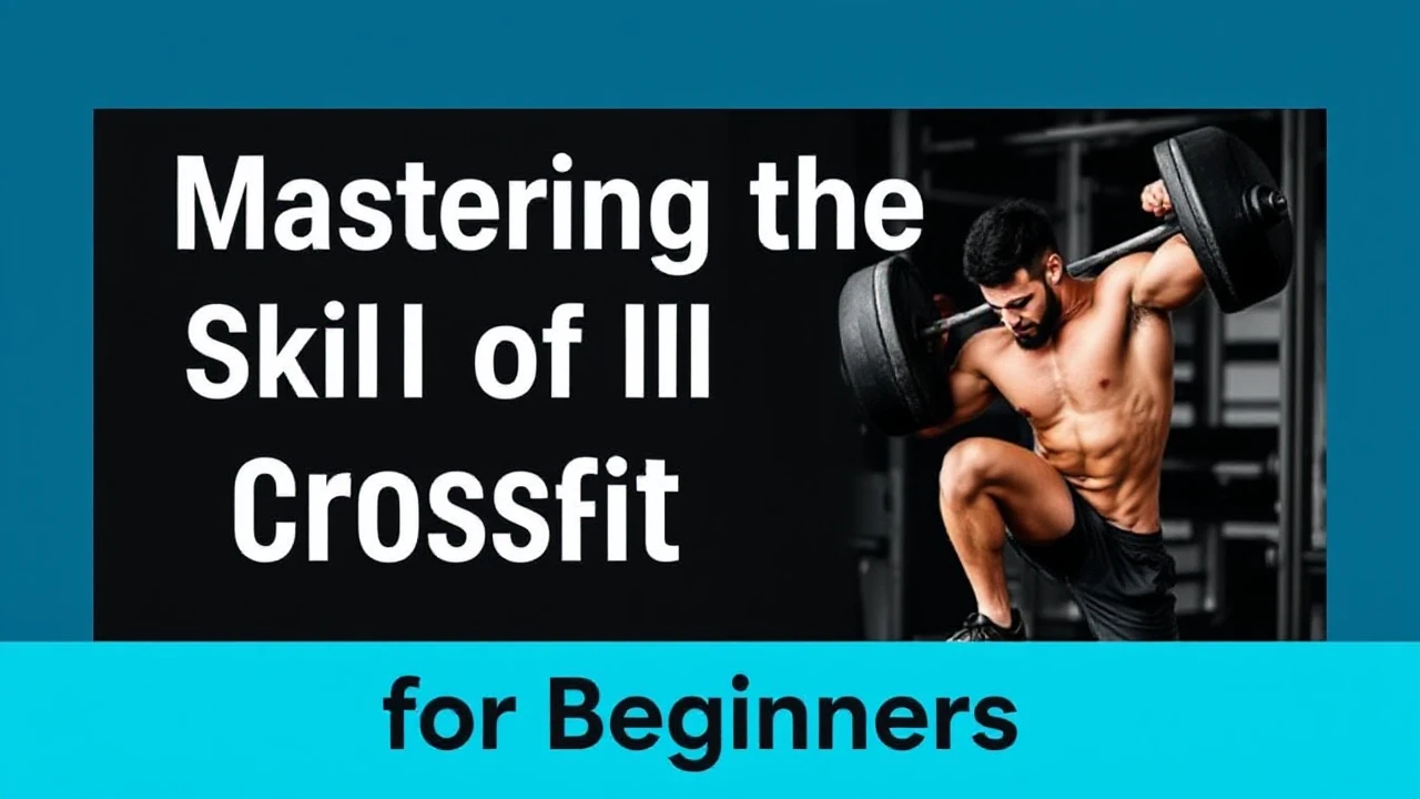 Mastering the Skill of Crossfit Training for Beginners