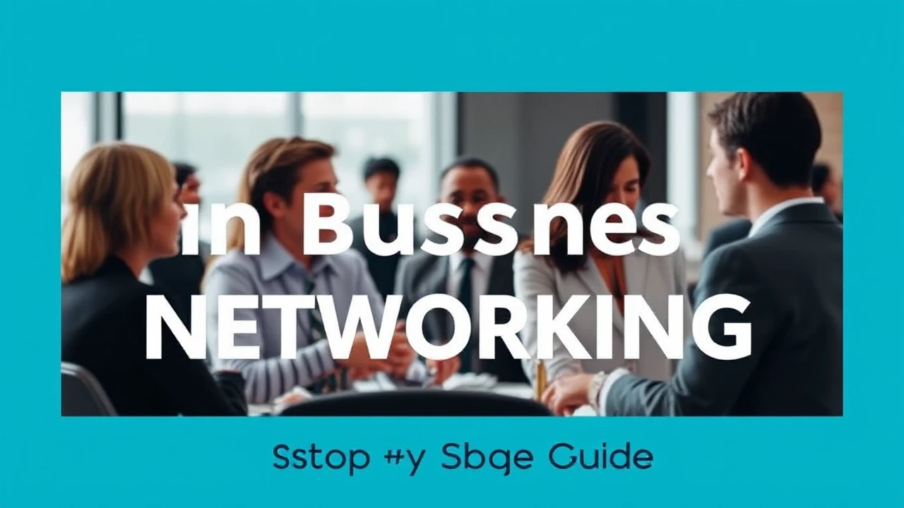 Becoming Proficient in the Art of Business Networking: A Step-by-Step Guide