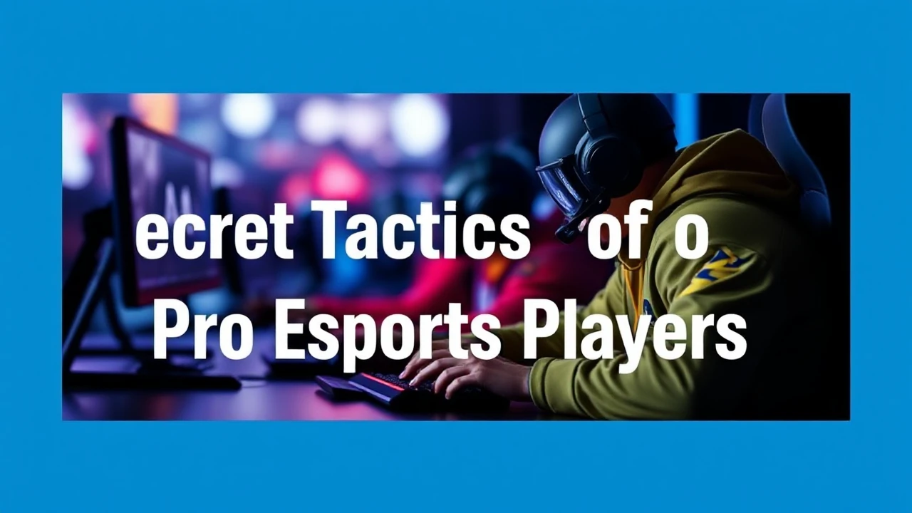Exposing the Secret Tactics of Pro Esports Players