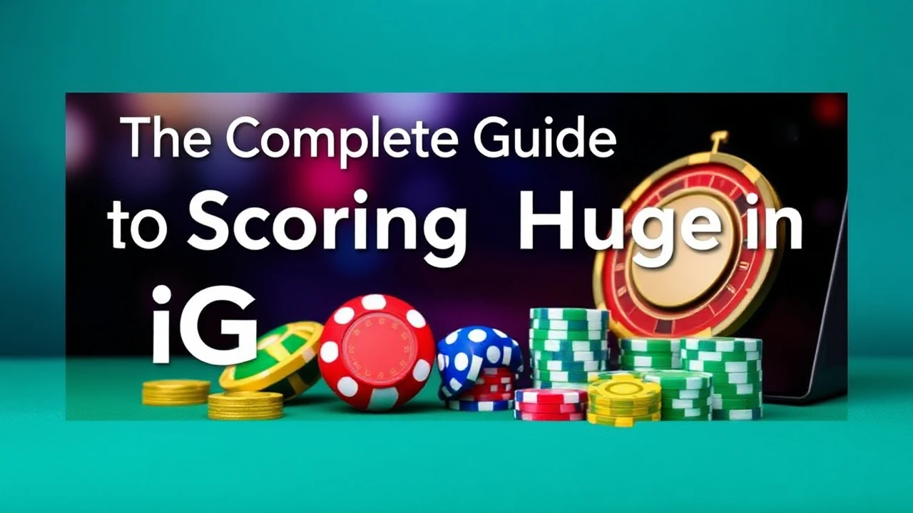 The Complete Guide to Scoring Huge in iGaming
