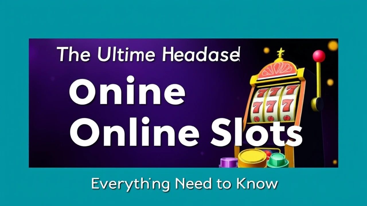 The Ultimate Handbook Online Casino Slots: Everything You Need to Know