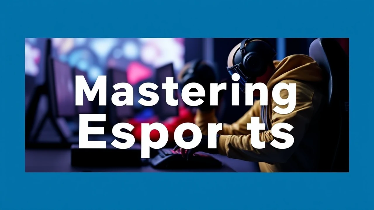 Mastering Esports: A Beginner's Guide to Conquering the Game