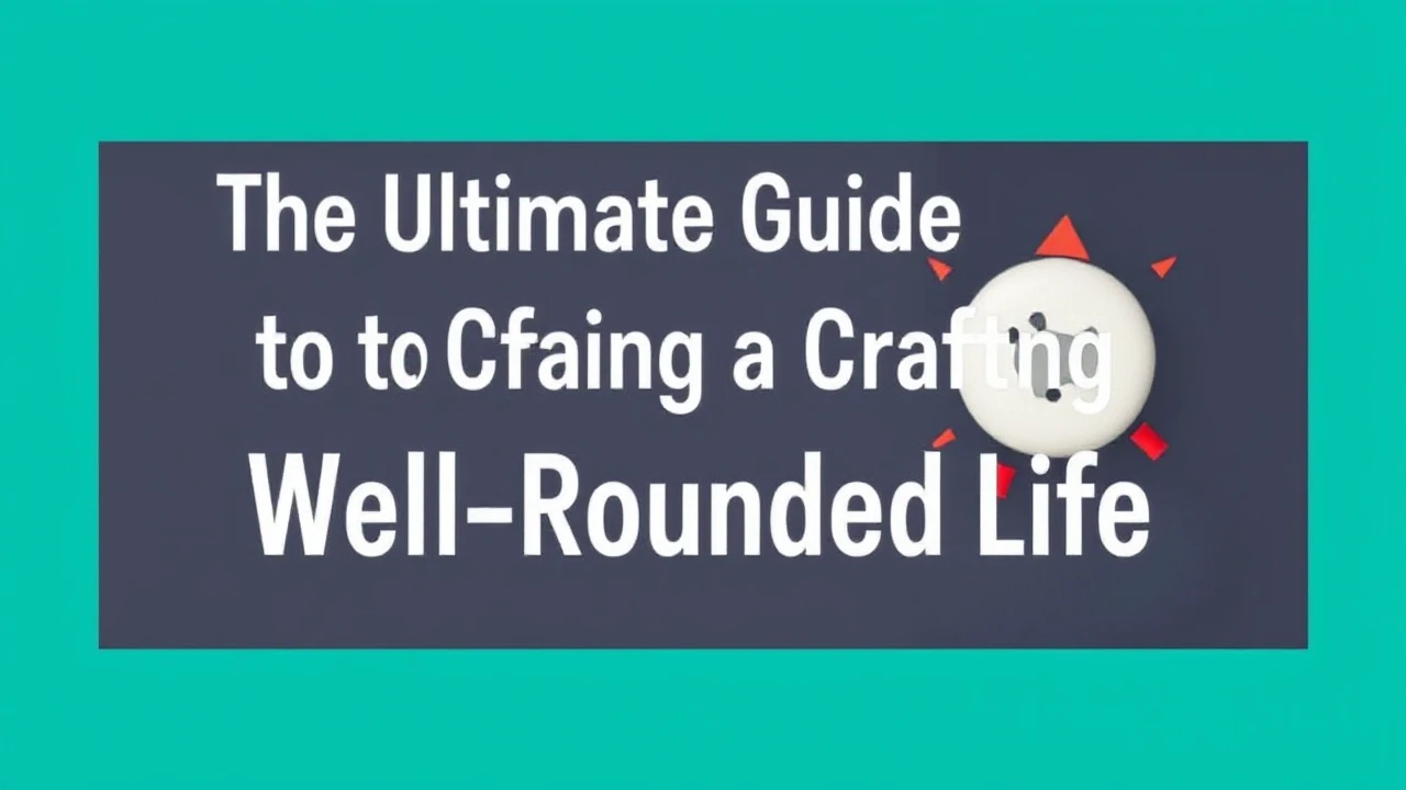 The Ultimate Guide to Crafting a Well-Rounded Life