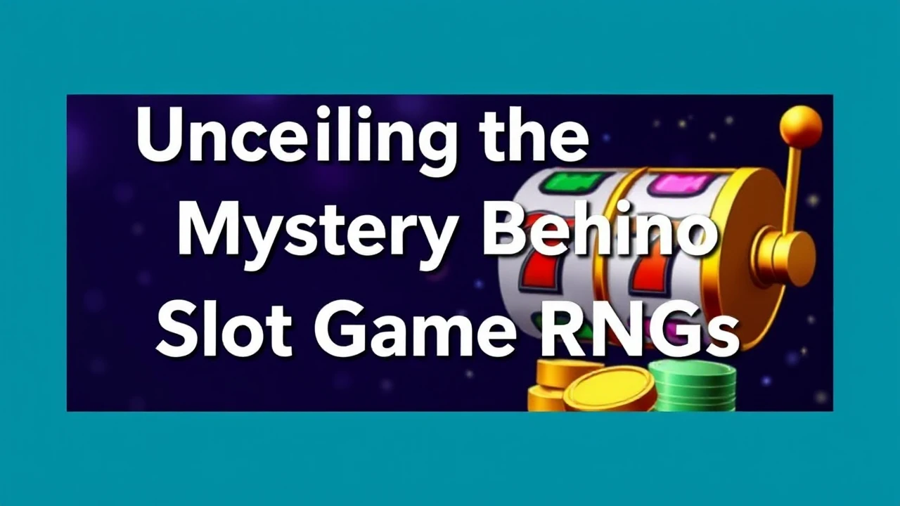 Unveiling the Mystery Behind Slot Game RNGs