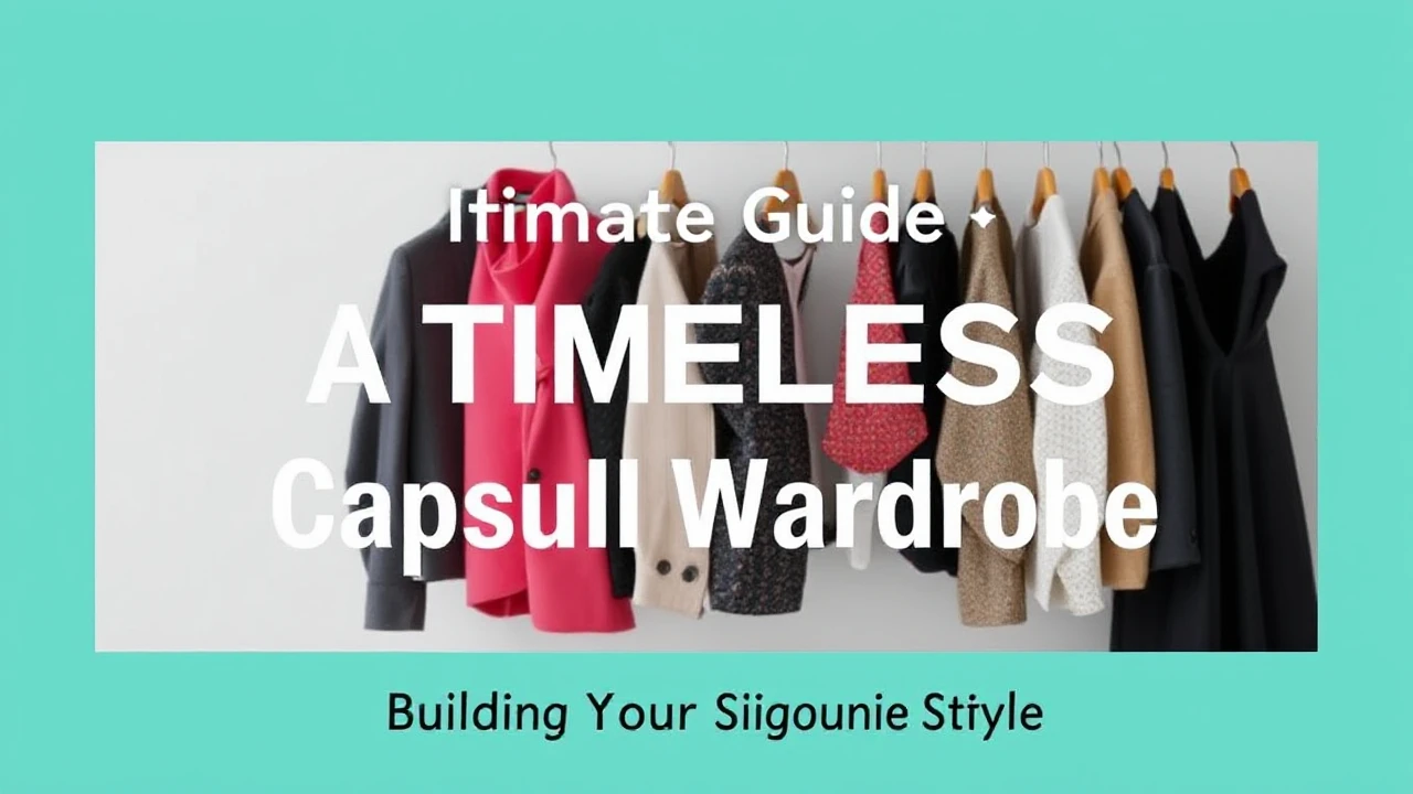 The Ultimate Guide to Creating a Timeless Capsule Wardrobe