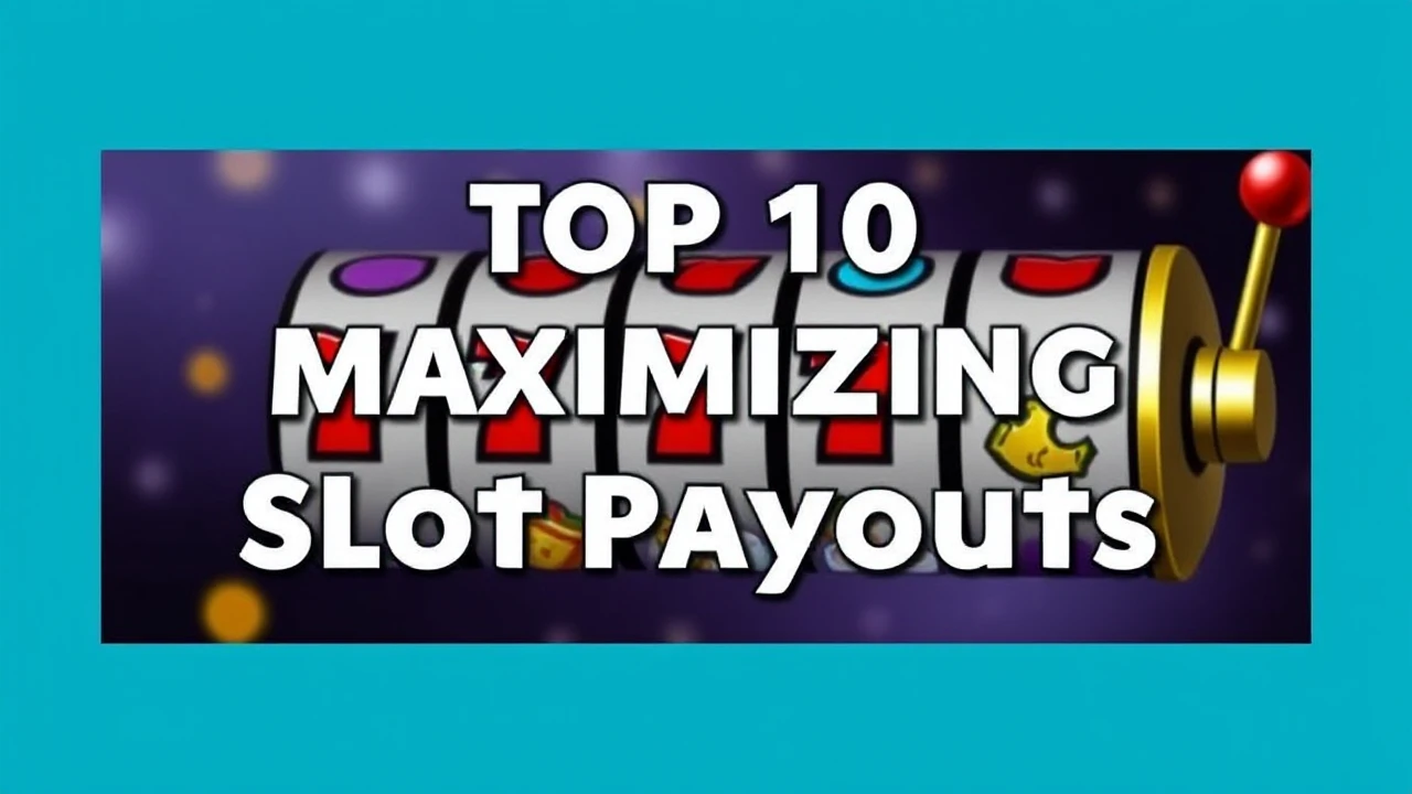 Top 10 Strategies for Maximizing Slot Payouts