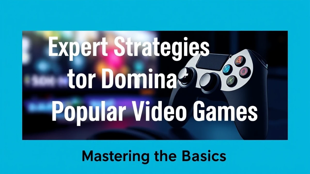 Expert Strategies for Dominating Popular Video Games