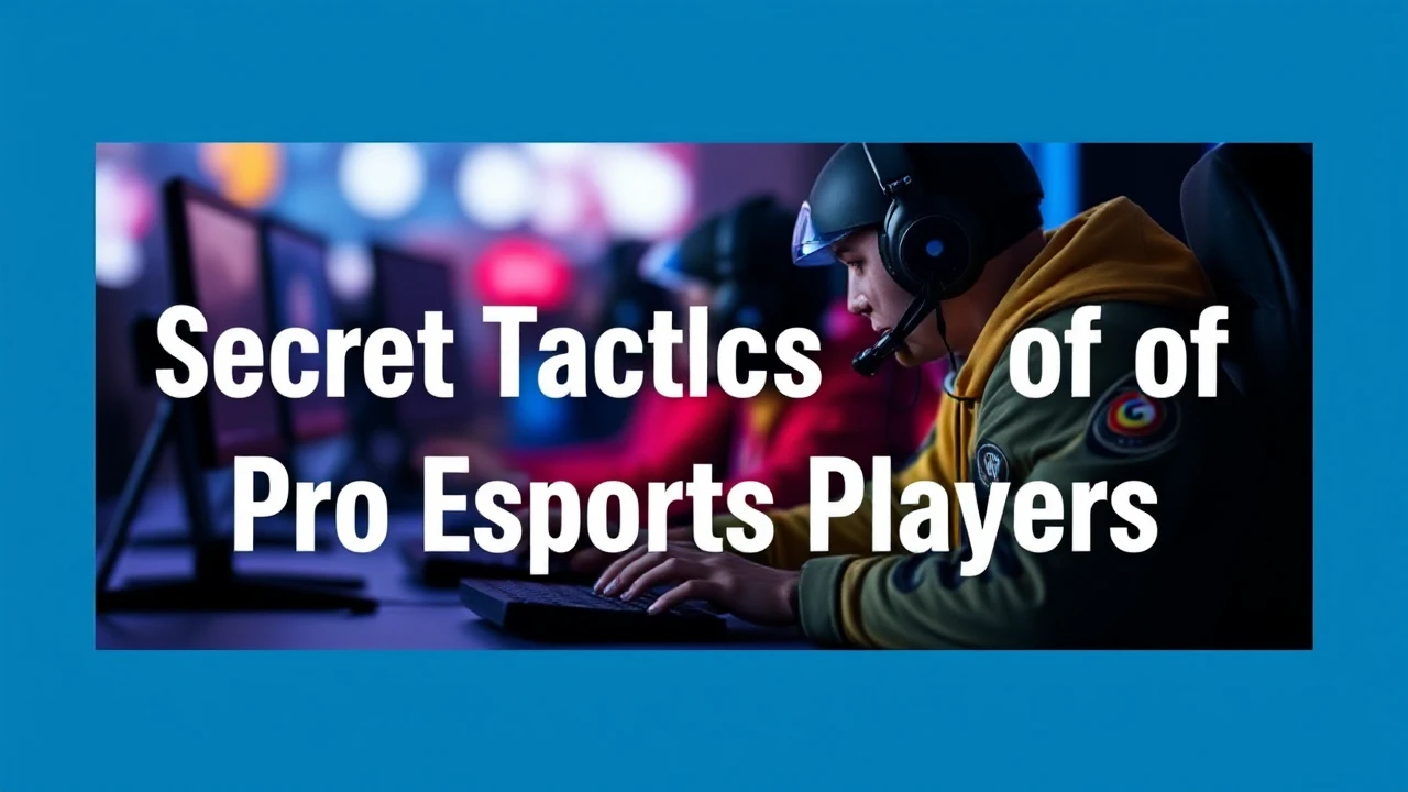 Exposing the Secret Tactics of Pro Esports Players