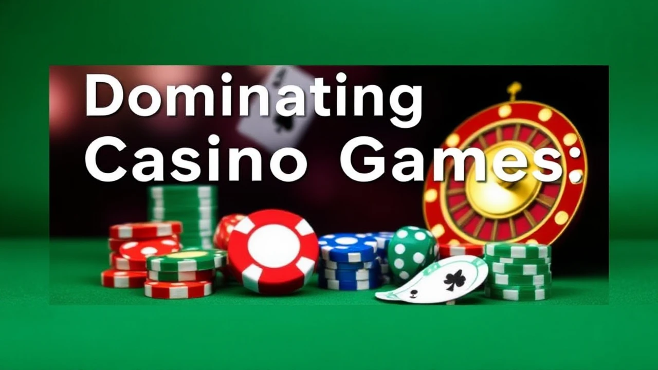 Dominating Casino Games: The Definitive Strategy Guide