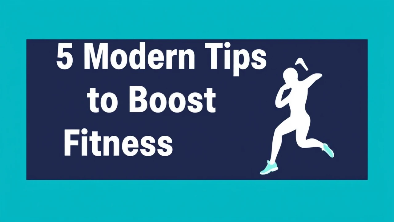 5 Modern Tips to Boost Your Fitness Lifestyle