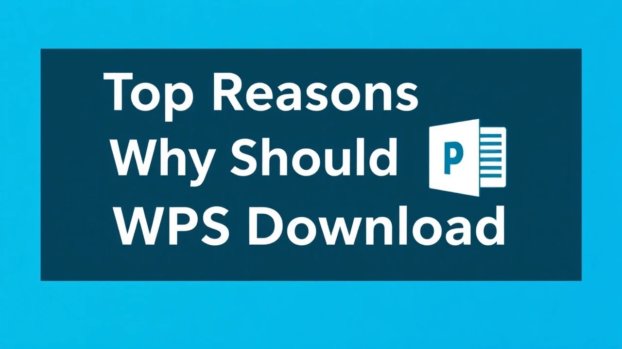 Top Reasons Why You Should Use WPS Download