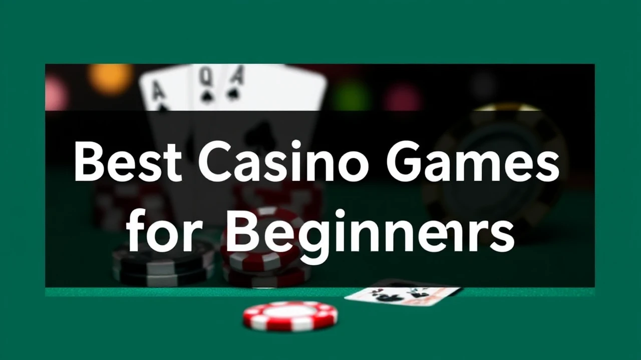 Your Complete Handbook to Best Casino Games for Beginners