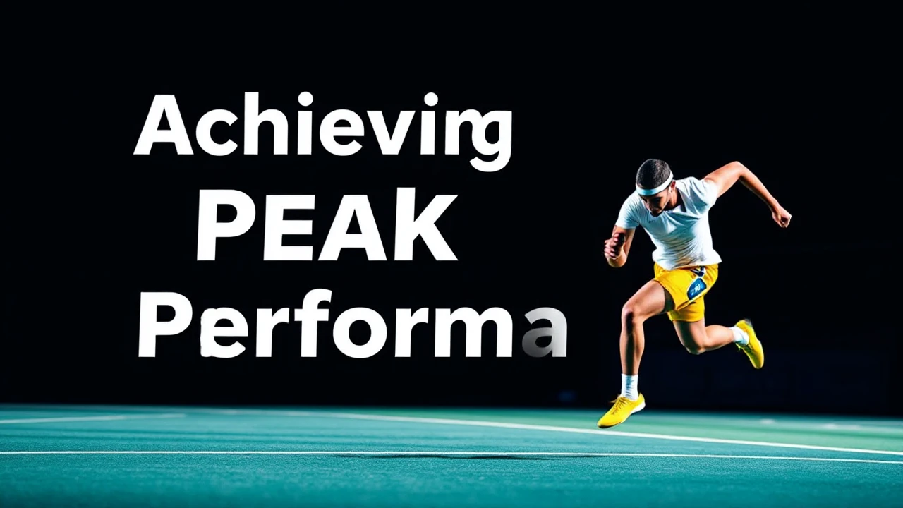 Achieving Peak Performance: Expert Tips from Pro Athletes