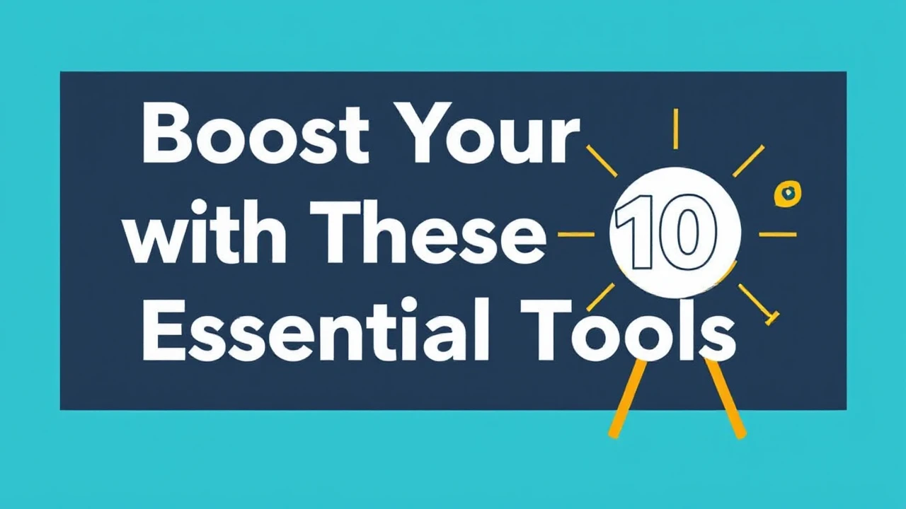 Boost Your Business with These 10 Essential Tools