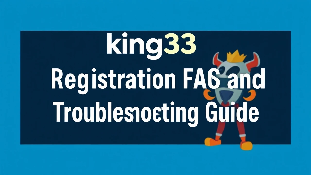 king33 Registration FAQs and Troubleshooting Guide