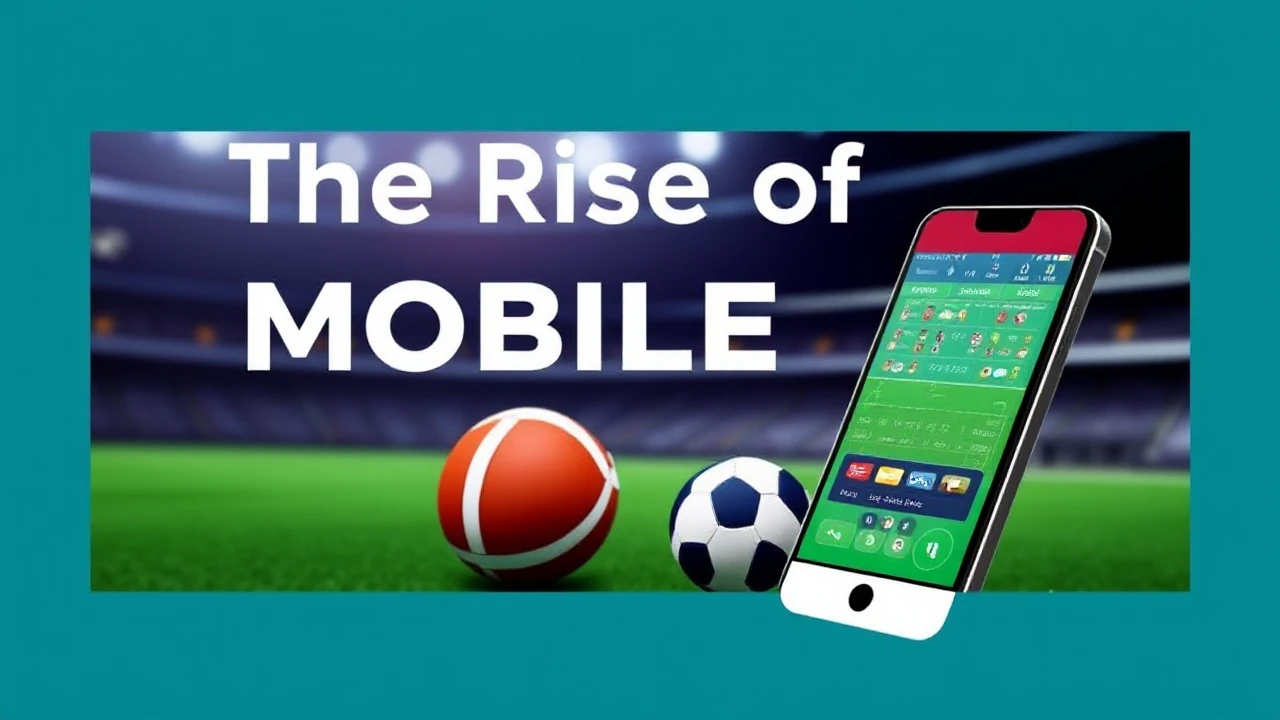 The Rise of Mobile Sportsbooks: Convenience at Your Disposal