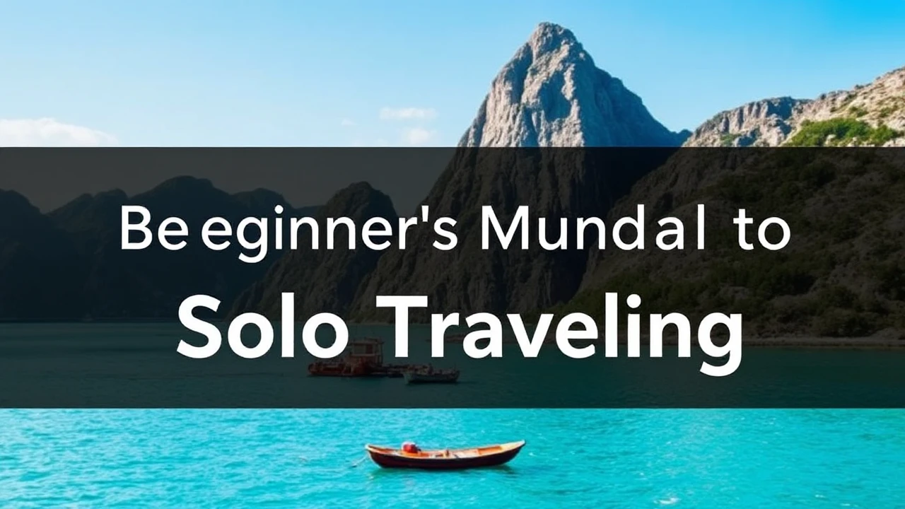 A Comprehensive Beginner's Manual to Solo Traveling