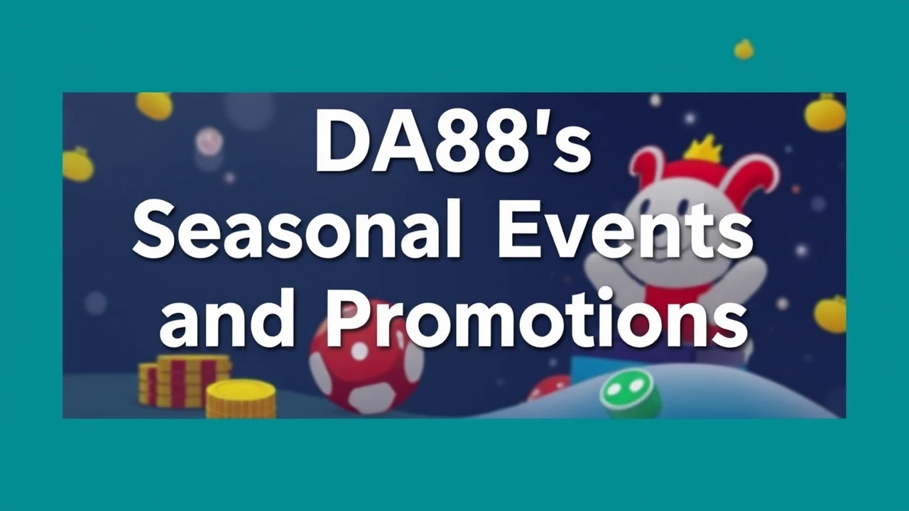 DA88’s Seasonal Events and Promotions