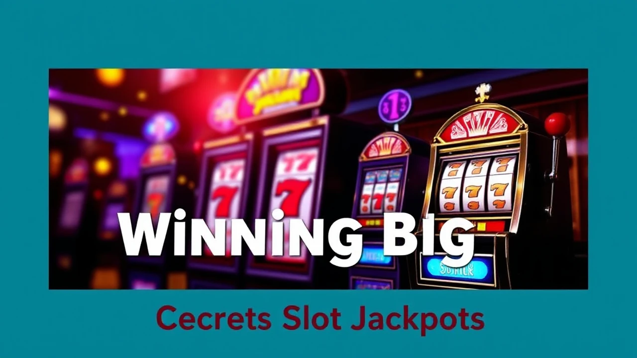 Winning Big: Secrets of Casino Slot Jackpots