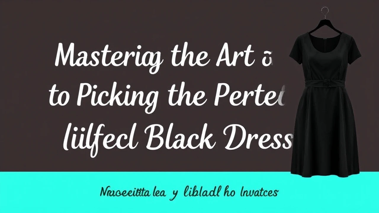 Mastering the Art of Picking the Perfect Little Black Dress