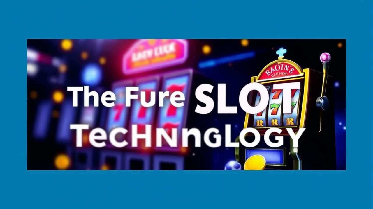 The Future of Slot Technology: Trends to Watch Out For