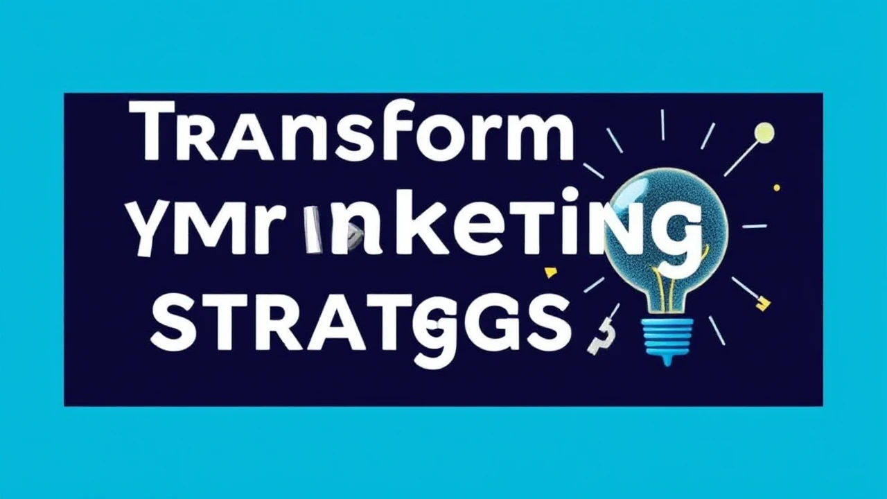 Transform Your Marketing Strategies: Creative Techniques Every Business Should Experiment With