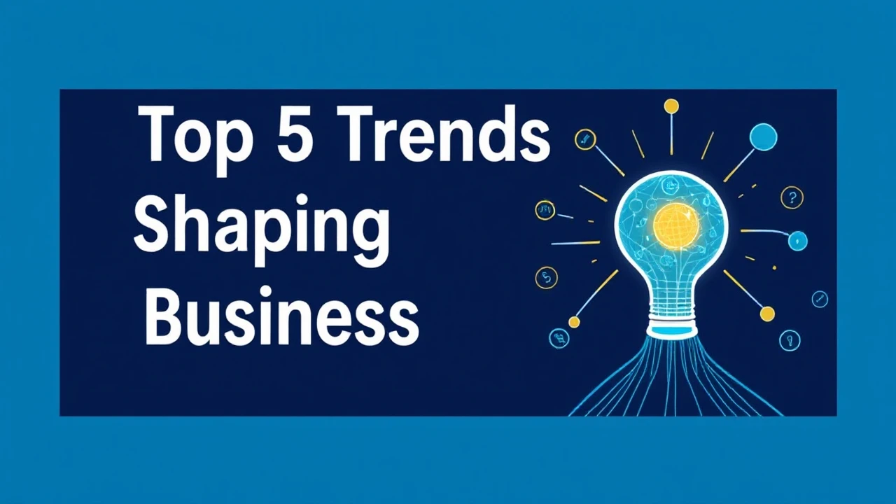 Unveiling the Top 5 Trends Shaping the Future of Business Innovation
