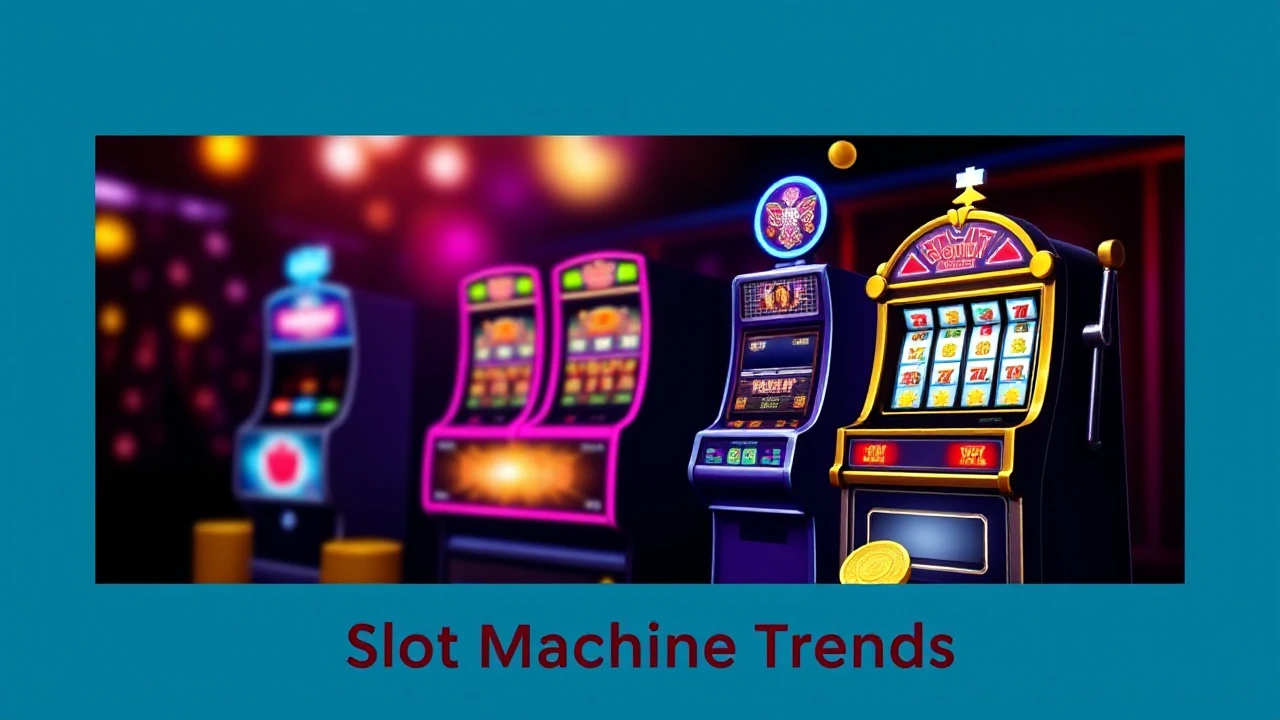 Riding the Trend of Slot Machine Trends: Key Points to Anticipate