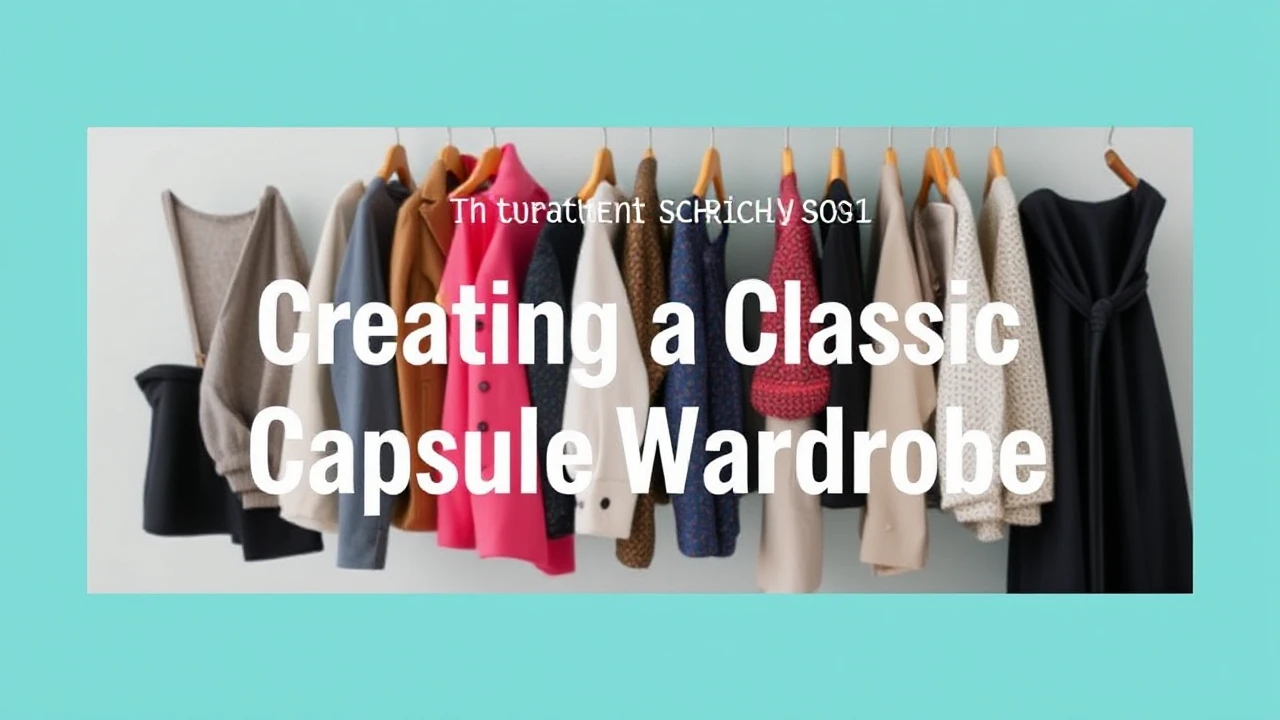The Ultimate Guide to Creating a Classic Capsule Wardrobe