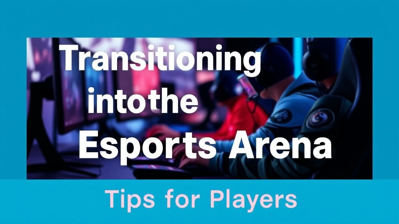 Transitioning into the Esports Arena: Tips for Players