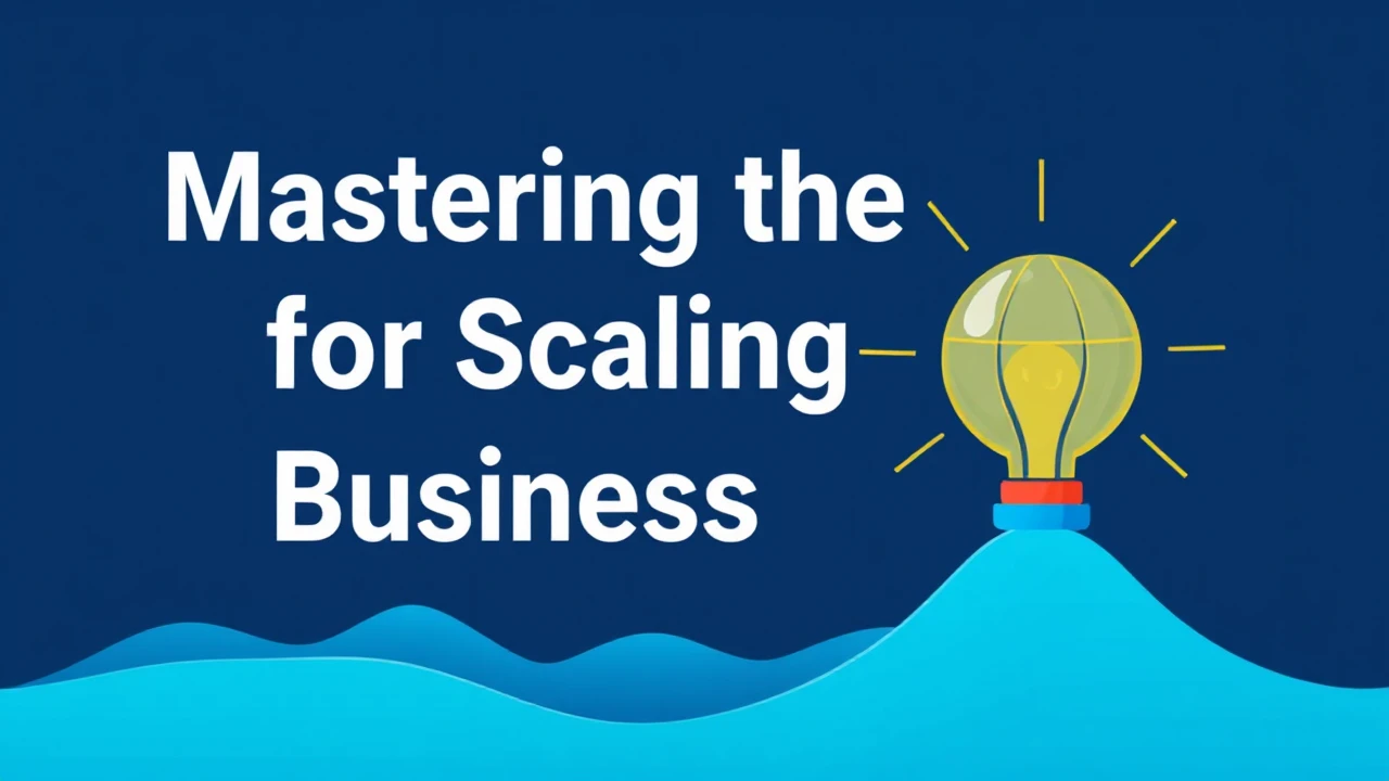 Mastering the Art for Scaling Your Business in 2022