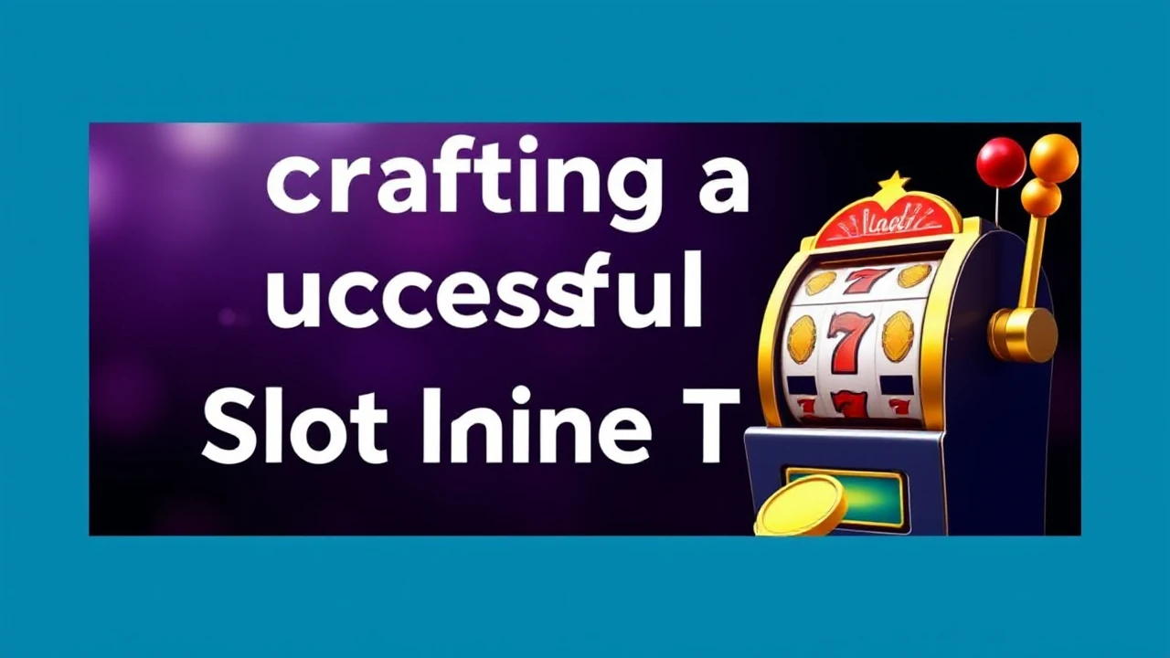 Crafting a Successful Slot Machine Tactic