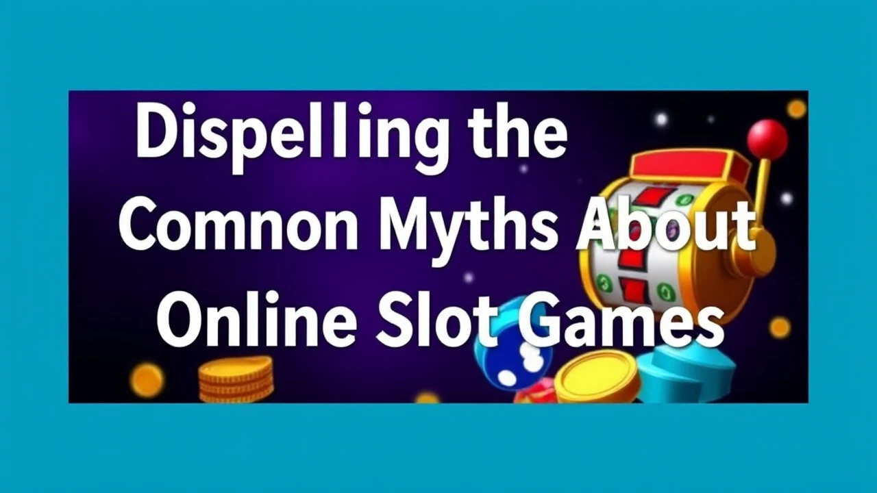 Dispelling the Common Myths About Online Slot Games