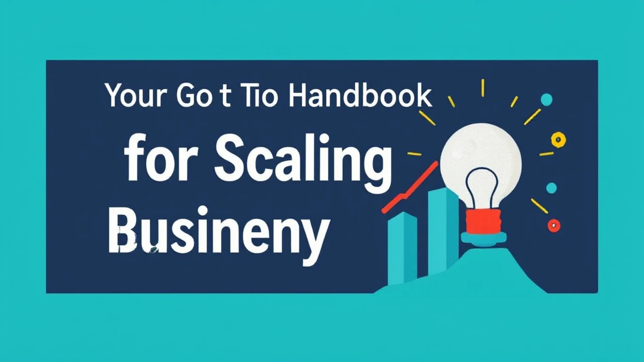 Your Go-To Handbook for Scaling Your Company Effectively