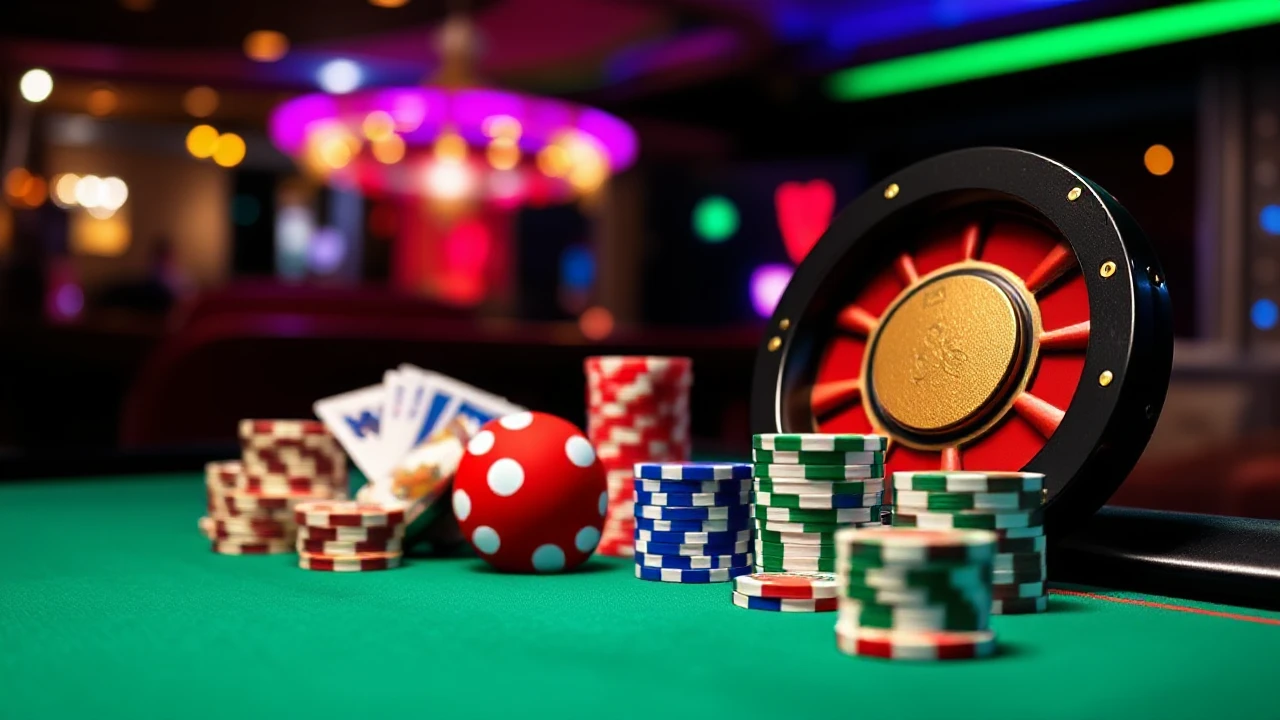 Exploring the Glamorous World of High Stakes Casino Games